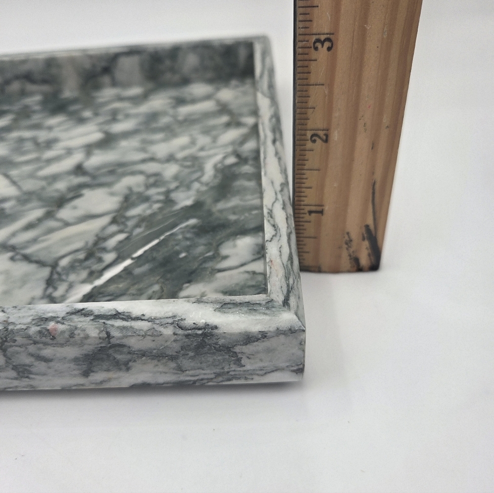 Marble Tray Cyan-Green Table Decor - Picture 11 of 12